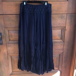 Lucky & Coco Tiered Peasant Maxi Skirt, XL
